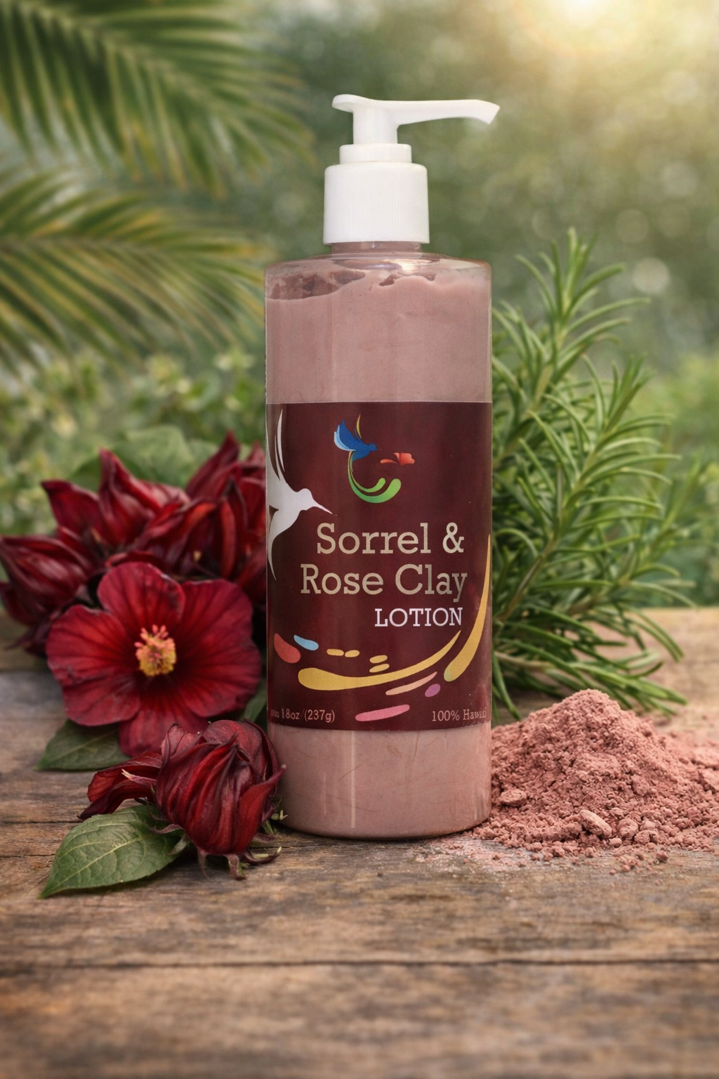 Sorrel & Rose Clay Lotion