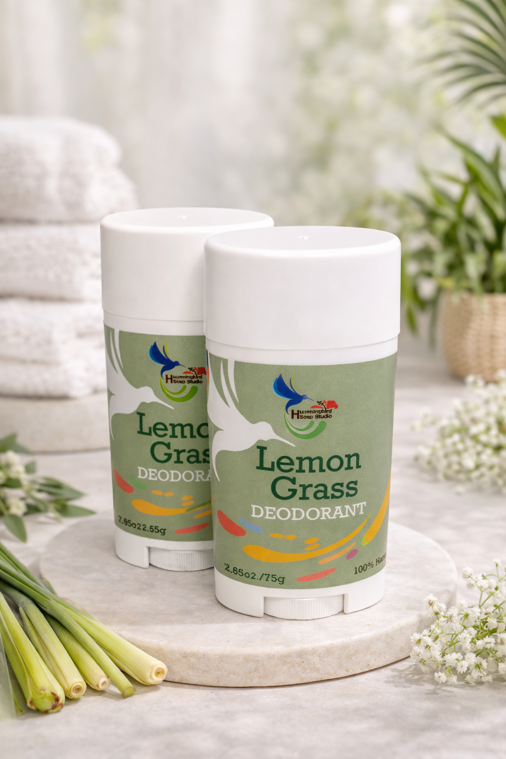 Lemongrass Deodorant-Travel Size