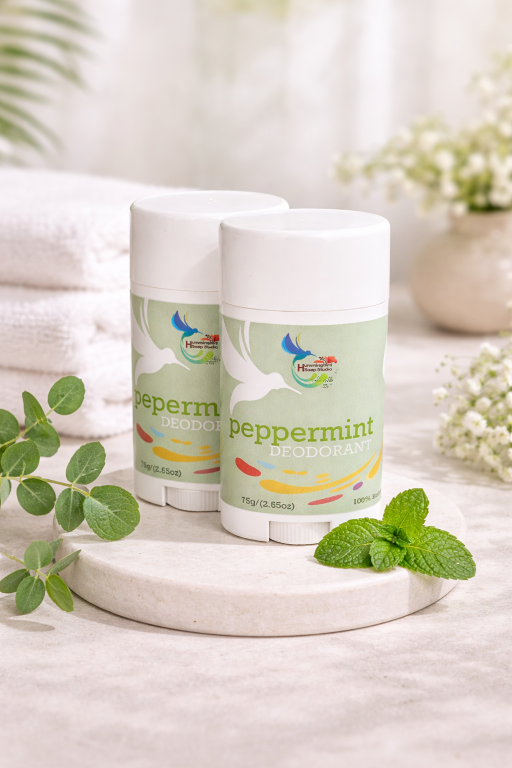 Peppermint Deodorant-Travel Size