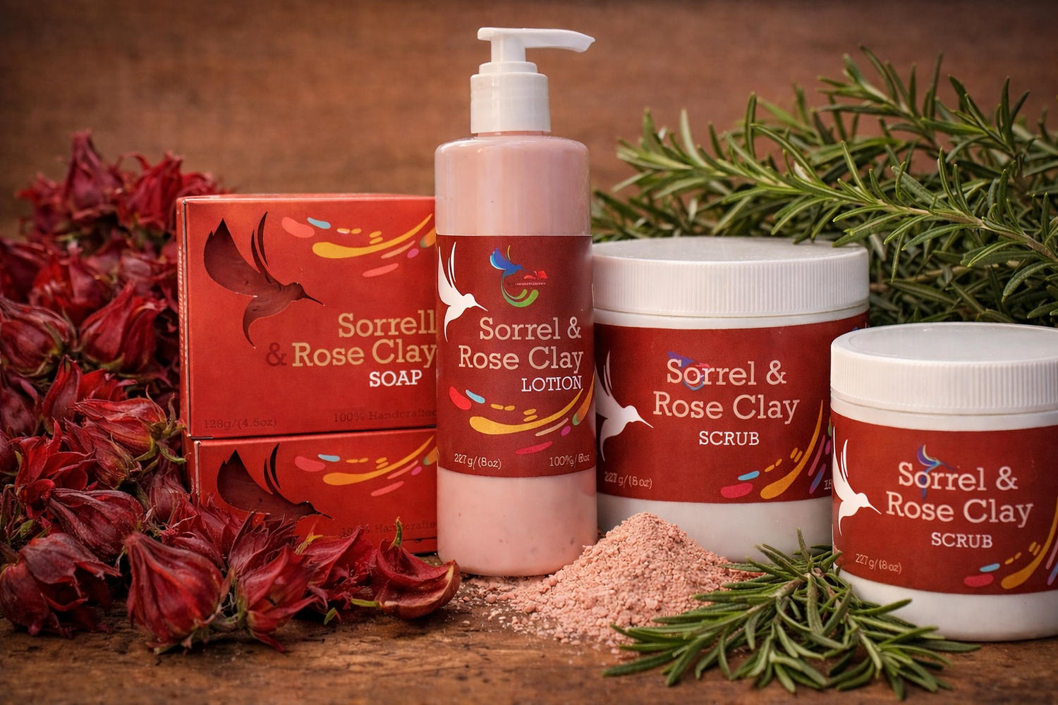 Sorrell & Rose Clay Collection