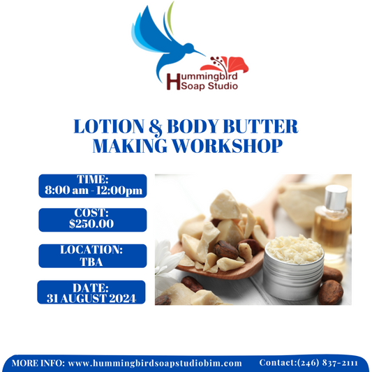 Lotion and Body Butter Workshop