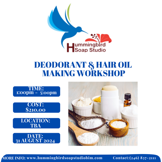 Deodorants & Hair Oil Making Workshop