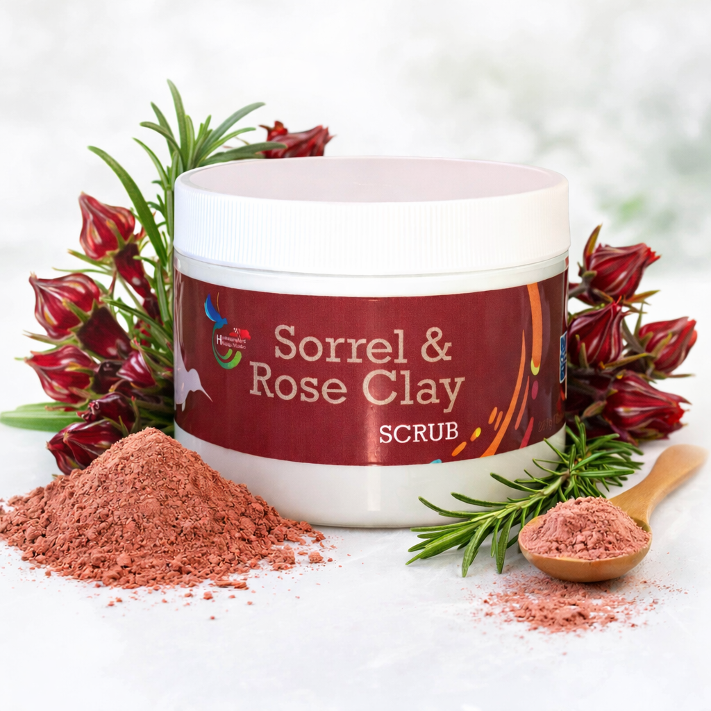 Sorrel and Rose Clay Scrub