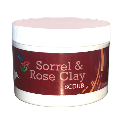 Sorrel and Rose Clay Scrub
